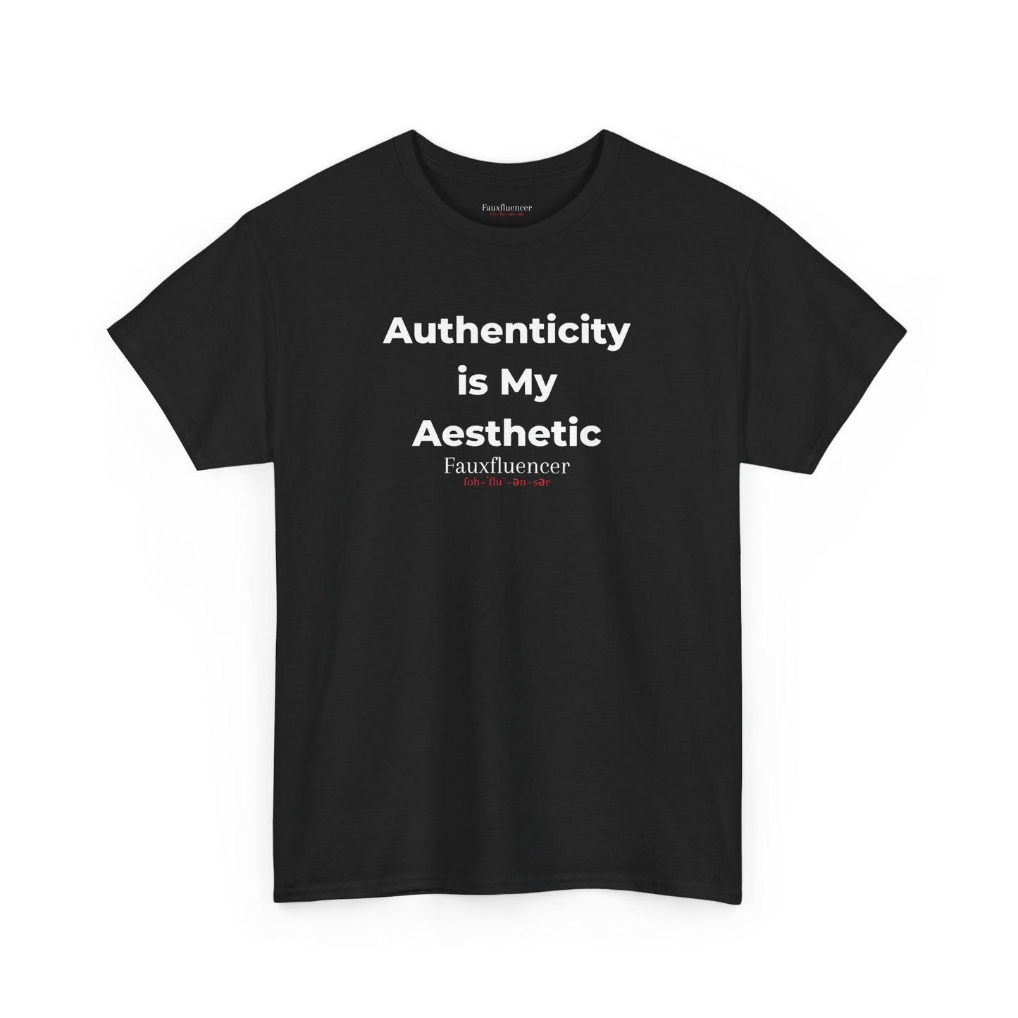 Authenticity is My Aesthetic | Heavy Cotton Tee