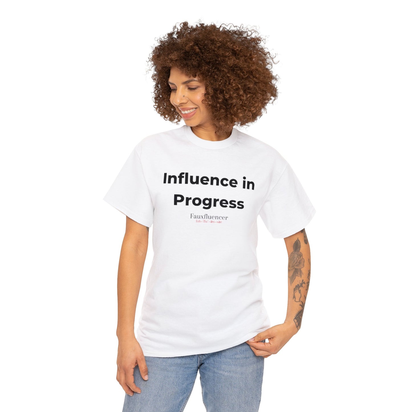 Influence in Progress | Heavy Cotton Tee