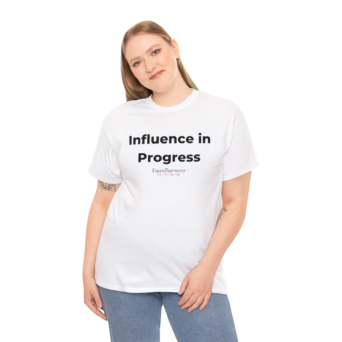 Influence in Progress | Heavy Cotton Tee