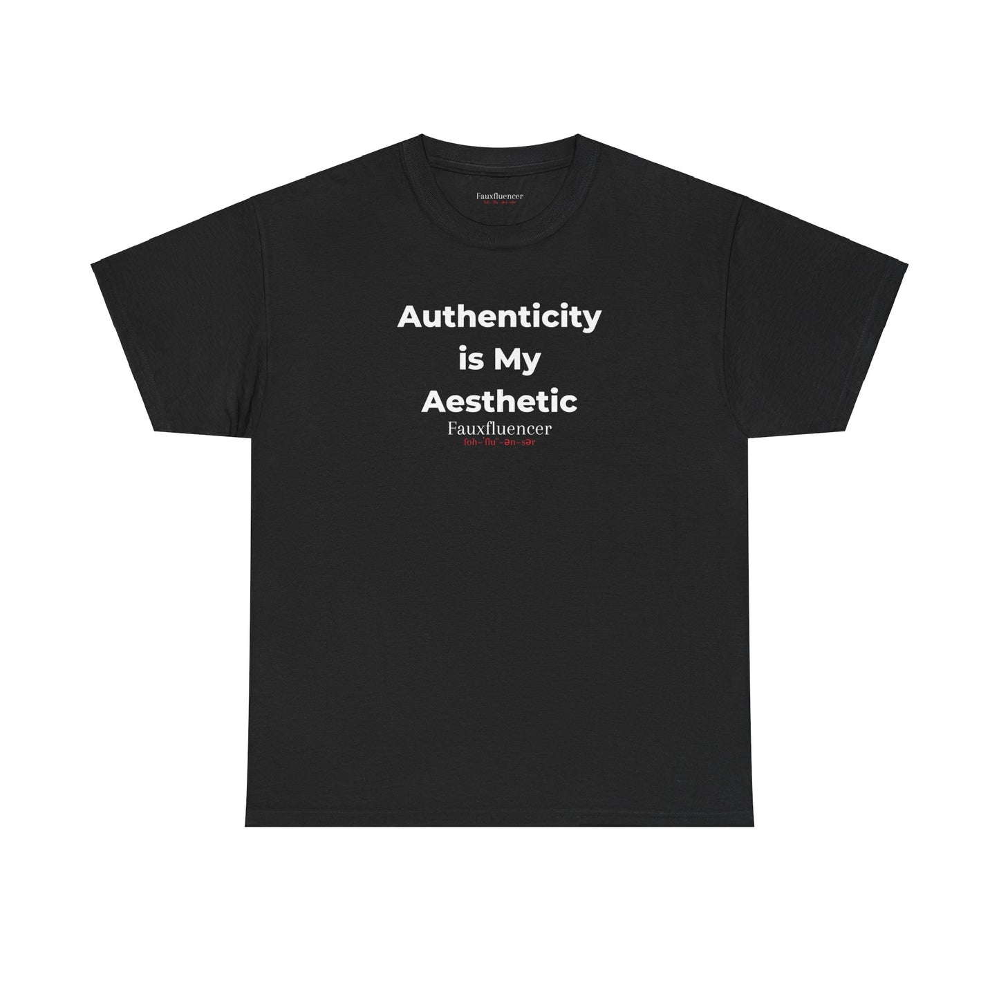 Authenticity is My Aesthetic | Heavy Cotton Tee